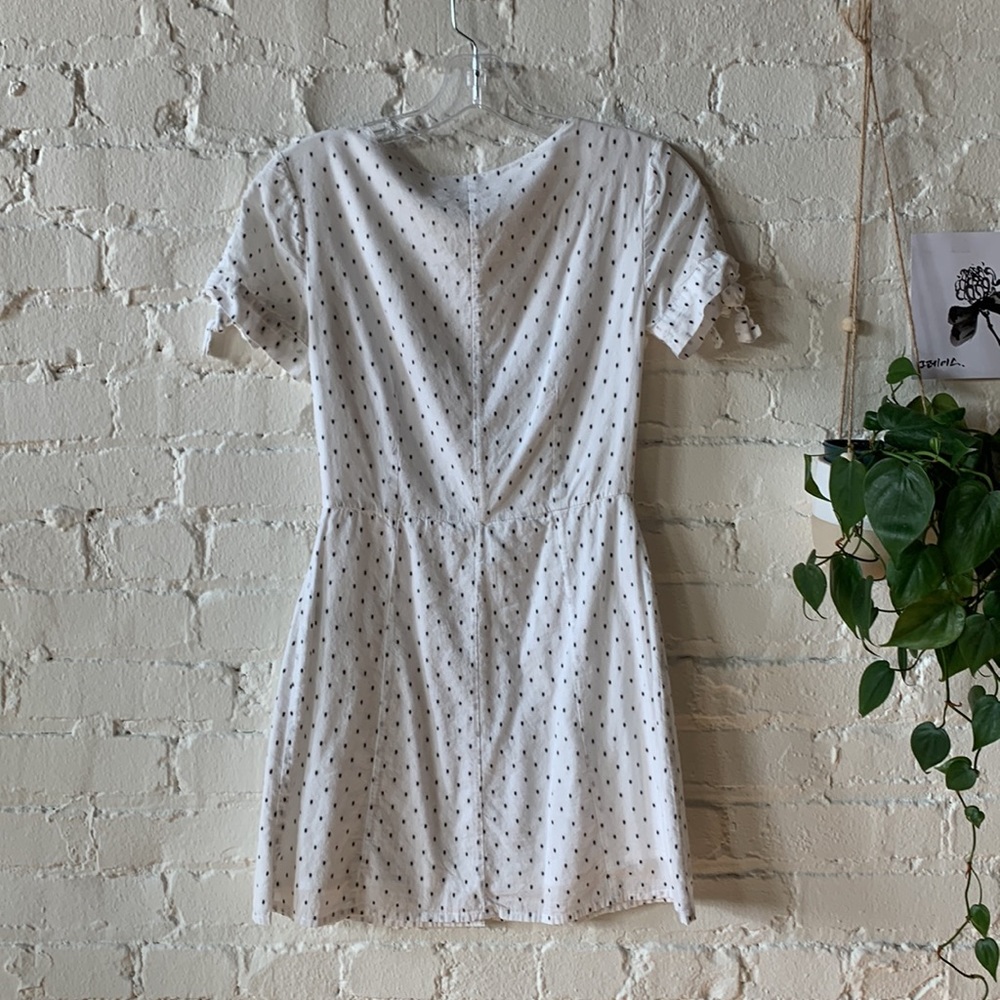 Mini Button Up Dress - Picture 4 of 5